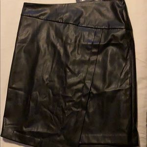 Faux leather